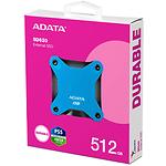 Фото SSD A-Data SD620 512GB External USB 3.2 Blue (SD620-512GCBL) 520/460 Mb/s #6