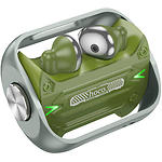 Изображение HOCO EW55 Trendy TWS Bluetooth Army Green (6942007605236) гарнитура #1 Фото HOCO EW55 Trendy TWS Bluetooth Army Green (6942007605236) гарнитура #1