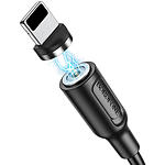 Изображение Кабель BOROFONE BX41 Black (BX41LB) USB/Lightning, 1м, 2.4A, magnetic Фото Кабель BOROFONE BX41 Black (BX41LB) USB/Lightning, 1м, 2.4A, magnetic