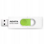 USB Flash  256GB A-DATA UV320 White+Green USB3.1 (AUV320-256G-RWHGN) - фото