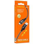 Фото Кабель BOROFONE BX56 Delightful Black (6931474750921) USB/Lightning, 1м, 2.4A #4
