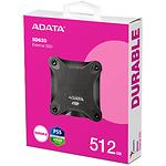 Фото SSD A-Data SD620 512GB External USB 3.2 Black (SD620-512GCBK) 520/460 Mb/s #6