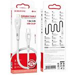 Фото Кабель BOROFONE BX98 Gray (BX98PDLG) Type-C/Lightning, 1м, 27W #3