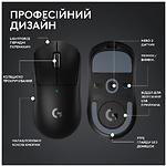 Изображение Мышка Logitech Gaming Mouse Wireless G PRO X Superlight 2 Lightspeed Wireless Black (910-006630) #8 Фото Мышка Logitech Gaming Mouse Wireless G PRO X Superlight 2 Lightspeed Wireless Black (910-006630) #8