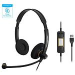 Изображение SENNHEISER EPOS SC 60 USB (1000551) гарнитура компьютерная Фото SENNHEISER EPOS SC 60 USB (1000551) гарнитура компьютерная