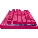 Фото Клавиатура Logitech G PRO X TKL Lightspeed Tactile Magenta (920-012159) BT/Wireless, Механическая #2