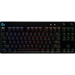 Клавиатура Logitech G PRO X TKL Lightspeed Tactile Black (920-012136) BT/Wireless, Механическая - фото