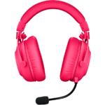 Logitech Gaming G PRO X 2 Lightspeed Magenta (981-001275) Наушники с микрофоном Wireless/Bluetooth - фото