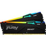 Изображение DDR-5 2шт x 32GB 6400МГц Kingston FURY Beast Black (KF564C32BBEK2-64) AMD EXPO Фото DDR-5 2шт x 32GB 6400МГц Kingston FURY Beast Black (KF564C32BBEK2-64) AMD EXPO