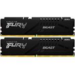 Изображение DDR-5 2шт x 32GB 6000МГц Kingston FURY Beast Black (KF560C30BBK2-64) Фото DDR-5 2шт x 32GB 6000МГц Kingston FURY Beast Black (KF560C30BBK2-64)