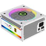 Изображение Блок питания GAMEMAX RGB850 PRO WH 80+Gold 850W, ARGB ring fan 140мм, модульный, #1 Фото Блок питания GAMEMAX RGB850 PRO WH 80+Gold 850W, ARGB ring fan 140мм, модульный, #1