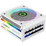 Изображение Блок питания GAMEMAX RGB850 PRO WH 80+Gold 850W, ARGB ring fan 140мм, модульный, #6 Фото Блок питания GAMEMAX RGB850 PRO WH 80+Gold 850W, ARGB ring fan 140мм, модульный, #6