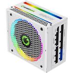 Изображение Блок питания GAMEMAX RGB850 PRO WH 80+Gold 850W, ARGB ring fan 140мм, модульный, #9 Фото Блок питания GAMEMAX RGB850 PRO WH 80+Gold 850W, ARGB ring fan 140мм, модульный, #9