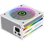 Изображение Блок питания GAMEMAX RGB850 PRO WH 80+Gold 850W, ARGB ring fan 140мм, модульный, #11 Фото Блок питания GAMEMAX RGB850 PRO WH 80+Gold 850W, ARGB ring fan 140мм, модульный, #11