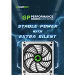 Изображение Блок питания GAMEMAX GP-750 White, 750W, 140мм. вент, 80+Bronze #9 Фото Блок питания GAMEMAX GP-750 White, 750W, 140мм. вент, 80+Bronze #9