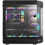 Изображение Корпус GAMEMAX HYPE Black без БП, Tempered Glass #2 Фото Корпус GAMEMAX HYPE Black без БП, Tempered Glass #2