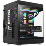 Изображение Корпус GAMEMAX HYPE Black без БП, Tempered Glass #4 Фото Корпус GAMEMAX HYPE Black без БП, Tempered Glass #4