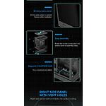 Изображение Корпус GAMEMAX HYPE Black без БП, Tempered Glass #10 Фото Корпус GAMEMAX HYPE Black без БП, Tempered Glass #10