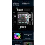 Изображение Корпус GAMEMAX HYPE Black без БП, Tempered Glass #11 Фото Корпус GAMEMAX HYPE Black без БП, Tempered Glass #11
