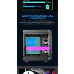 Изображение Корпус GAMEMAX HYPE Black без БП, Tempered Glass #14 Фото Корпус GAMEMAX HYPE Black без БП, Tempered Glass #14