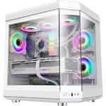 Изображение Корпус GAMEMAX HYPE White, без БП, Tempered Glass Фото Корпус GAMEMAX HYPE White, без БП, Tempered Glass