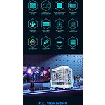 Изображение Корпус GAMEMAX HYPE White, без БП, Tempered Glass #8 Фото Корпус GAMEMAX HYPE White, без БП, Tempered Glass #8