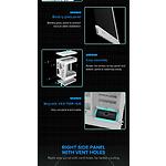Изображение Корпус GAMEMAX HYPE White, без БП, Tempered Glass #11 Фото Корпус GAMEMAX HYPE White, без БП, Tempered Glass #11