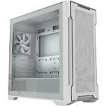 Корпус GIGABYTE C102 GLASS ICE, Tempered Glass Both Side Panel White, Micro ATX, без БП - фото