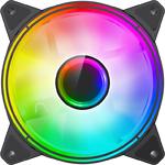 Изображение Вентилятор 120мм GAMEMAX FN-12Rainbow-Q-Infinity, Black, ARGB #1 Фото Вентилятор 120мм GAMEMAX FN-12Rainbow-Q-Infinity, Black, ARGB #1