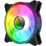 Изображение Вентилятор 120мм GAMEMAX FN-12Rainbow-Q-Infinity, Black, ARGB #2 Фото Вентилятор 120мм GAMEMAX FN-12Rainbow-Q-Infinity, Black, ARGB #2