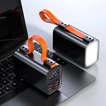 Изображение Внешний аккумулятор Power Bank ATRIA WPD-100, 30000mAh, 100W PD2.0, 2*USB-A + 2*USB-C laptop, Black #2 Фото Внешний аккумулятор Power Bank ATRIA WPD-100, 30000mAh, 100W PD2.0, 2*USB-A + 2*USB-C laptop, Black #2