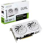 Фото Видеокарта ASUS GeForce RTX4070 Super 12GB (DUAL-RTX4070S-O12G-EVO-WHITE)