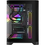 Изображение Корпус GAMEMAX HYPE-M Black без БП, M-ATX, Tempered Glass #3 Фото Корпус GAMEMAX HYPE-M Black без БП, M-ATX, Tempered Glass #3