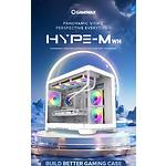 Изображение Корпус GAMEMAX HYPE-M White без БП, M-ATX, Tempered Glass #10 Фото Корпус GAMEMAX HYPE-M White без БП, M-ATX, Tempered Glass #10