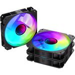 Фото Вентилятор 120мм GAMEMAX RC300, 3 шт KIT Black ARGB PWM 1200±10%, 3pin + Molex #4