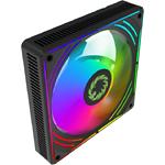Изображение Вентилятор 120мм GAMEMAX RA300 BK, 3 шт KIT Black ARGB PWM, 800~1600±10%, 3pin + 4pin #2 Фото Вентилятор 120мм GAMEMAX RA300 BK, 3 шт KIT Black ARGB PWM, 800~1600±10%, 3pin + 4pin #2
