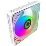 Изображение Вентилятор 120мм GAMEMAX RA300 WH, 3 шт KIT White ARGB PWM, 800~1600±10%, 3pin + 4pin #2 Фото Вентилятор 120мм GAMEMAX RA300 WH, 3 шт KIT White ARGB PWM, 800~1600±10%, 3pin + 4pin #2