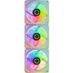 Изображение Вентилятор 120мм GAMEMAX RA300 WH, 3 шт KIT White ARGB PWM, 800~1600±10%, 3pin + 4pin #4 Фото Вентилятор 120мм GAMEMAX RA300 WH, 3 шт KIT White ARGB PWM, 800~1600±10%, 3pin + 4pin #4