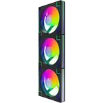 Фото Вентилятор 120мм GAMEMAX RD300 BK, 3 шт KIT Black ARGB PWM, 800~1600±10%, 3pin + 4pin #5