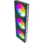 Фото Вентилятор 120мм GAMEMAX RD300 BK, 3 шт KIT Black ARGB PWM, 800~1600±10%, 3pin + 4pin #6