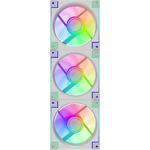 Фото Вентилятор 120мм GAMEMAX RD300 WH, 3 шт KIT White ARGB PWM, 800~1600±10%, 3pin + 4pin #4