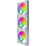 Фото Вентилятор 120мм GAMEMAX RD300 WH, 3 шт KIT White ARGB PWM, 800~1600±10%, 3pin + 4pin #5