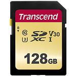 Изображение SD XC 128 GB Transcend 500S Class 10 UHS-l U3 (TS128GSDC500S) R95/W60 MB/s Фото SD XC 128 GB Transcend 500S Class 10 UHS-l U3 (TS128GSDC500S) R95/W60 MB/s