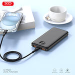 Изображение Внешний аккумулятор Power Bank XO PR238 Black, 10000mAh, PD20W + QC22.5W, дисплей #5 Фото Внешний аккумулятор Power Bank XO PR238 Black, 10000mAh, PD20W + QC22.5W, дисплей #5