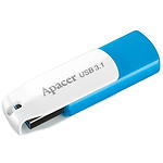 Изображение USB Flash 128GB Apacer AH357 Blue USB 3.1 (AP128GAH357U-1) Фото USB Flash 128GB Apacer AH357 Blue USB 3.1 (AP128GAH357U-1)