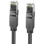 Изображение Кабель patch cord 8м S/FTP Black BOROFONE BUS01 (6941991103964) Cat.6 Фото Кабель patch cord 8м S/FTP Black BOROFONE BUS01 (6941991103964) Cat.6