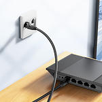 Изображение Кабель patch cord 8м S/FTP Black BOROFONE BUS01 (6941991103964) Cat.6 #4 Фото Кабель patch cord 8м S/FTP Black BOROFONE BUS01 (6941991103964) Cat.6 #4
