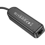 Изображение Концентратор HUB USB 3.1 Borofone DH6 (6941991104299) USB-A --> Giga RJ45 + 3*USB3.0-A,0.2м кабель #4 Фото Концентратор HUB USB 3.1 Borofone DH6 (6941991104299) USB-A --> Giga RJ45 + 3*USB3.0-A,0.2м кабель #4