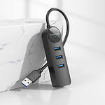 Изображение Концентратор HUB USB 3.1 Borofone DH6 (6941991104299) USB-A --> Giga RJ45 + 3*USB3.0-A,0.2м кабель #7 Фото Концентратор HUB USB 3.1 Borofone DH6 (6941991104299) USB-A --> Giga RJ45 + 3*USB3.0-A,0.2м кабель #7