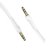 Изображение Кабель BOROFONE BL6-1W White Аудио 3,5mm джек/3,5mm джек, AUX кабель 1м #1 Фото Кабель BOROFONE BL6-1W White Аудио 3,5mm джек/3,5mm джек, AUX кабель 1м #1